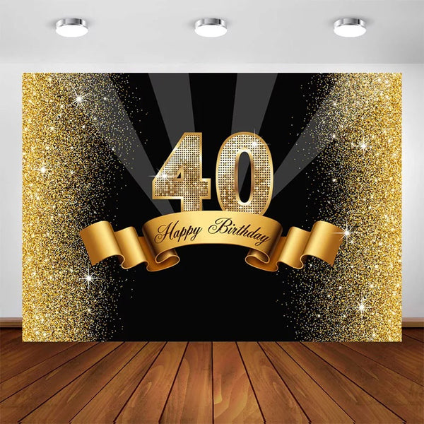 Happy Anniversary Backdrop (Material: Vinyl)