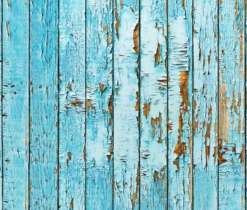 Blue Wood Backdrop (Material: Microfiber)