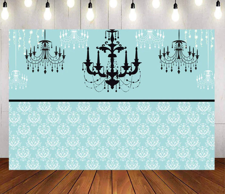 Chandelier Backdrop (Material: Vinyl)