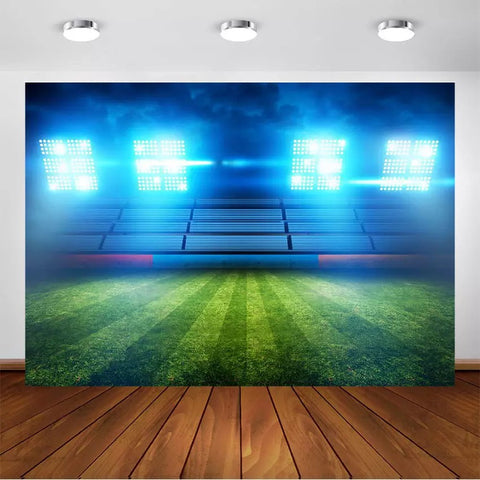 Soccer Field Backdrop (Material: Vinyl)