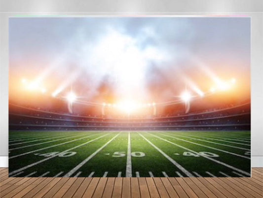 Stadium Lights Backdrop