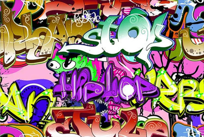 Graffiti Backdrop (Material: Vinyl)