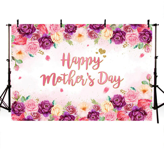 Mommy Celebration Backdrop (Material: Vinyl)