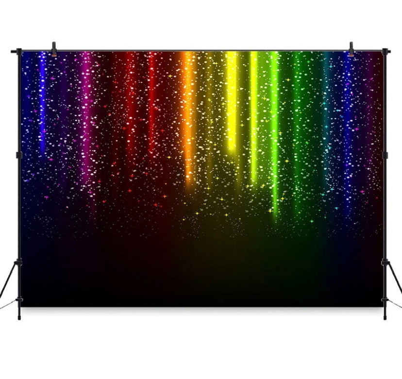 Multicolor Backdrop (Material: Vinyl)