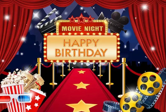 Movie Action Backdrop (Material: Vinyl)