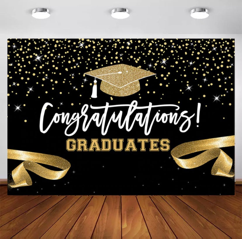 Graduates Backdrop (Material: Vinyl)