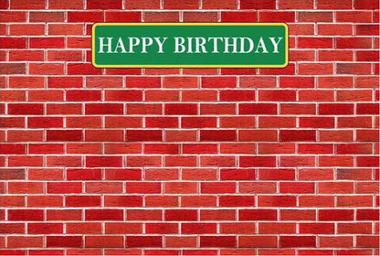 Brick Backdrop (Material: Vinyl)