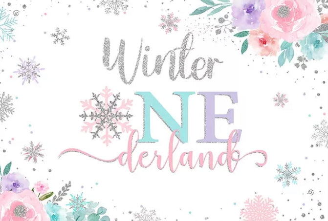 Frozen Backdrop (Material: Vinyl)