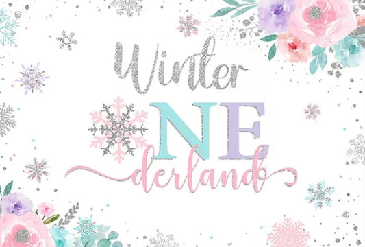 Frozen Backdrop (Material: Vinyl)