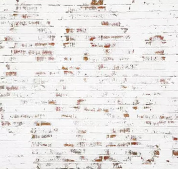 White Brick Backdrop (Material: Microfiber)