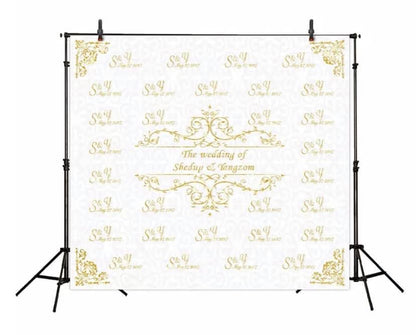 Custom Step & Repeat Backdrop (Material: Vinyl or Microfiber)