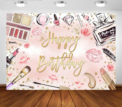 Makeup Backdrop (Material: Vinyl)