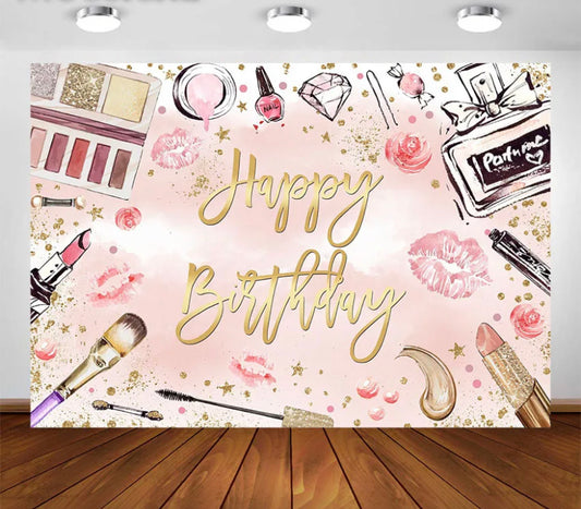 Makeup Backdrop (Material: Vinyl)