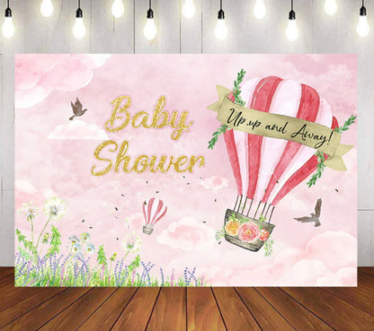 Up, up & away Backdrop (Material: Vinyl)