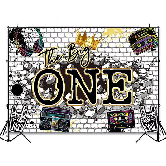 The Big ONE Backdrop (Material: Vinyl)