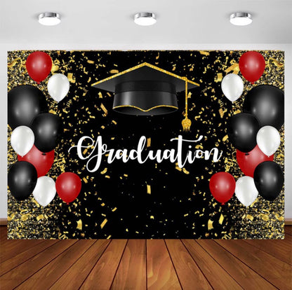 Graduation Day Backdrop (Material: Vinyl)