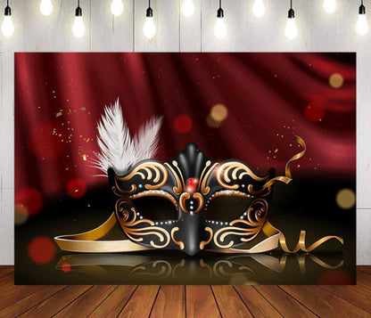 Carnival Ball Backdrop (Material: Vinyl)