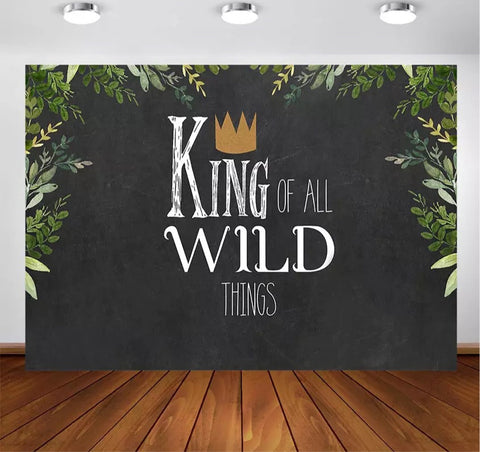 King of the Wild Backdrop (Material: Vinyl)