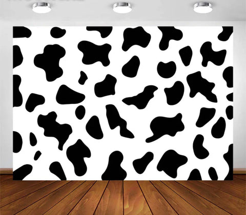 Cow Printing Backdrop (Material: Vinyl)