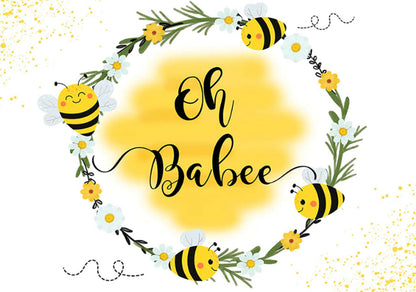Oh Babee Backdrop (Material: Vinyl)
