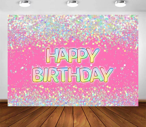 It’s my Birthday in Pink Backdrop (Material: Vinyl)