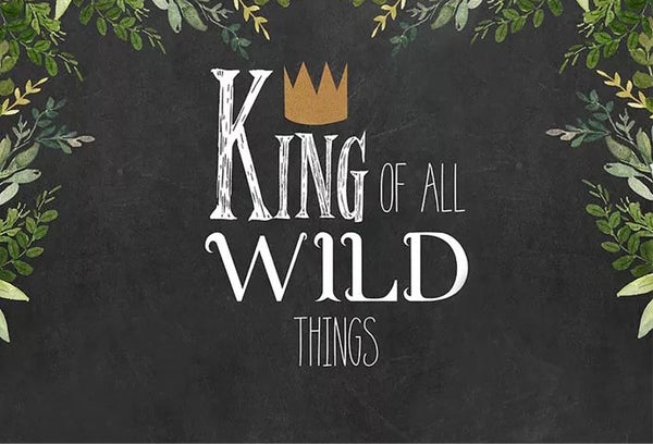 King of the Wild Backdrop (Material: Vinyl)