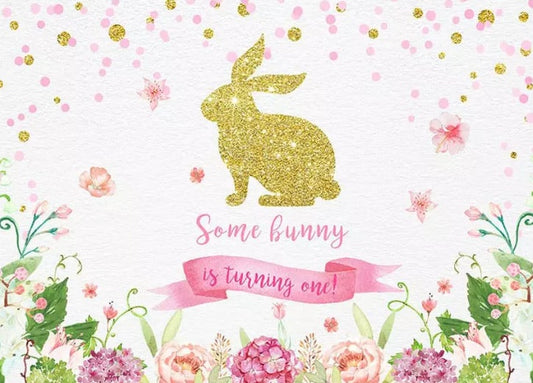 Rabbit Backdrop (Material: Vinyl)