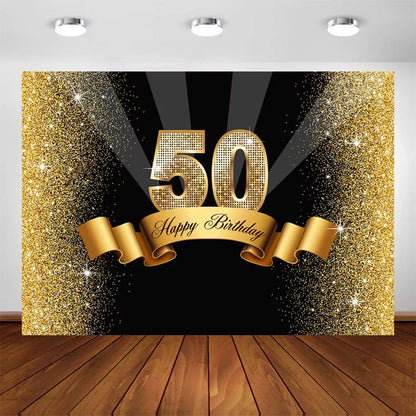 Happy Anniversary Backdrop (Material: Vinyl)