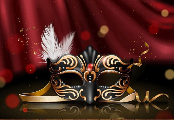 Carnival Ball Backdrop (Material: Vinyl)