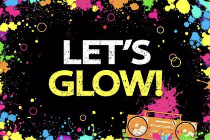 Glow in Neon Backdrop (Material: Vinyl)