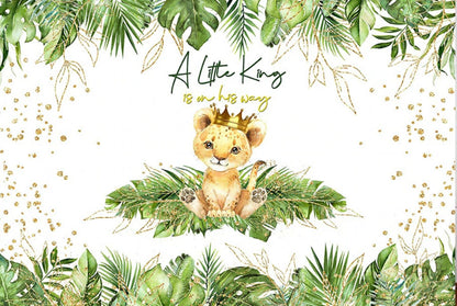 King of the Jungle Backdrop (Material: Vinyl)