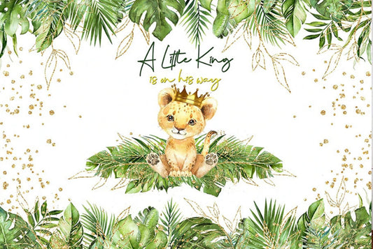 King of the Jungle Backdrop (Material: Vinyl)