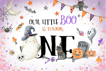 Little BOO Backdrop (Material: Vinyl)