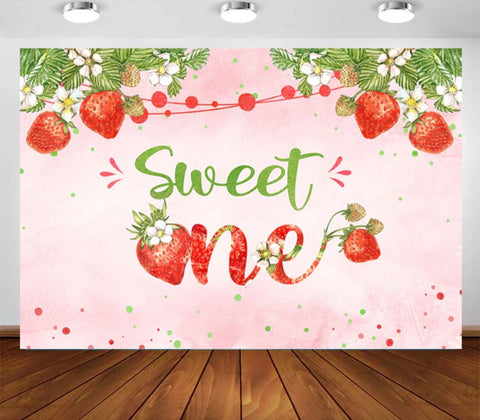 Sweet ONE Backdrop (Material: Vinyl)