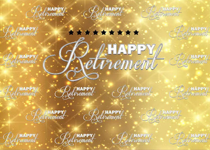 Retirement Backdrop (Material: Vinyl)