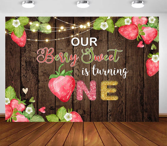 Berry Backdrop (Material: Vinyl)