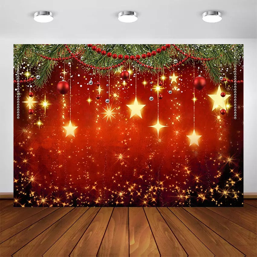 Twinkle Christmas Backdrops (Material: Vinyl)