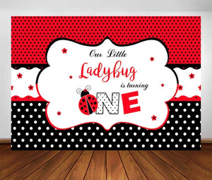 Ladybug Backdrop