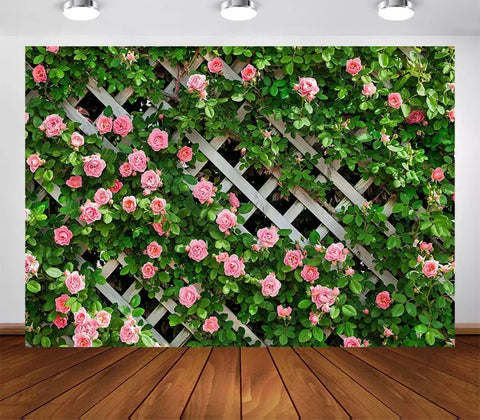 Flowers Custom Backdrop (Material: Vinyl)