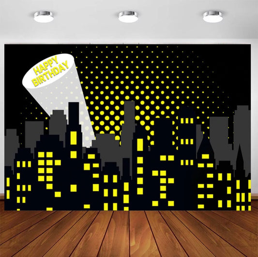 Super Bat Backdrop (Material: Vinyl)