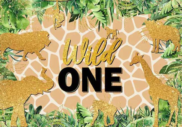 Going Wild Backdrop (Material: Vinyl)