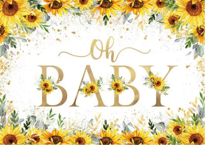 Sweet Flower Backdrop (Material: Vinyl)