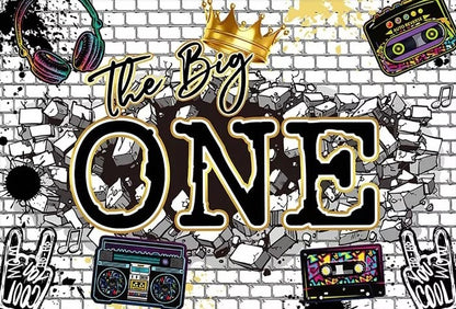 The Big ONE Backdrop (Material: Vinyl)