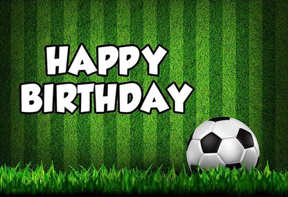 Soccer Backdrop (Material: Vinyl)
