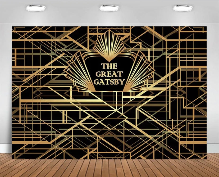 In Gold Backdrop (Material: Vinyl)