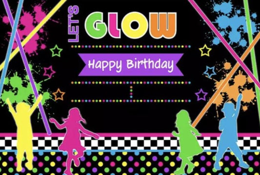 Neon Backdrop (Material: Vinyl)