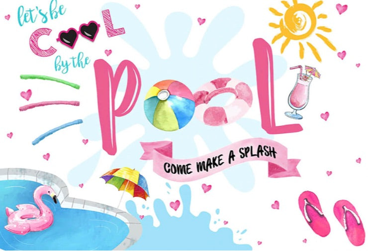 Making a Splash Backdrop (Material: Vinyl)