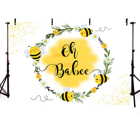 Oh Babee Backdrop (Material: Vinyl)