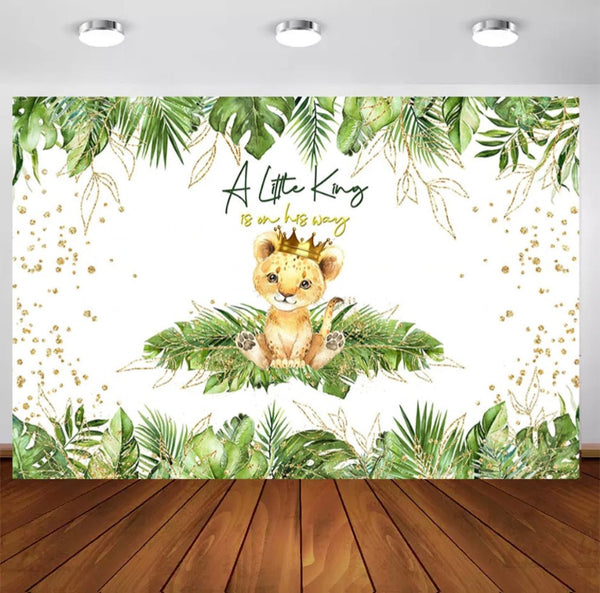 King of the Jungle Backdrop (Material: Vinyl)