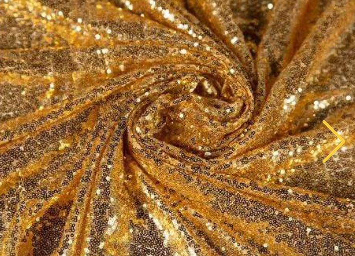 Golden Sequin Fabric Backdrop (Material: Microfiber)